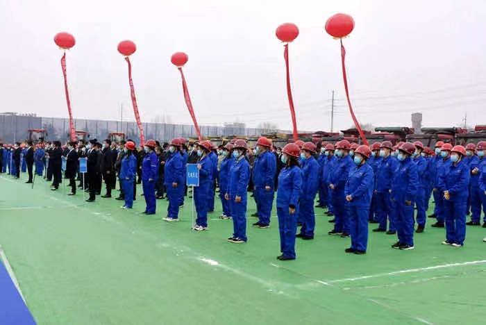 龙抬头日，女儿城项目 参加汝州市重点工程集中开工仪式！(图3)