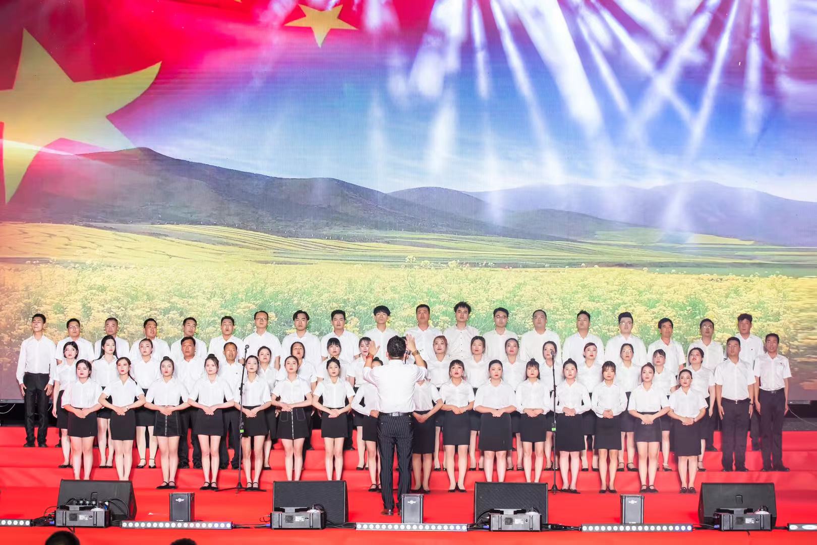 河南广亿集团热烈庆祝中国共产党成立100周年华诞主题晚会圆满成功！(图8)